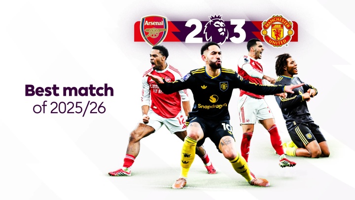 英超官方票选赛季最佳:曼联3-2绝杀阿森纳,多尔古库尼亚世界波 英超官方票选赛季最佳:曼联3-2绝杀阿森纳,多尔古库尼亚世界波
