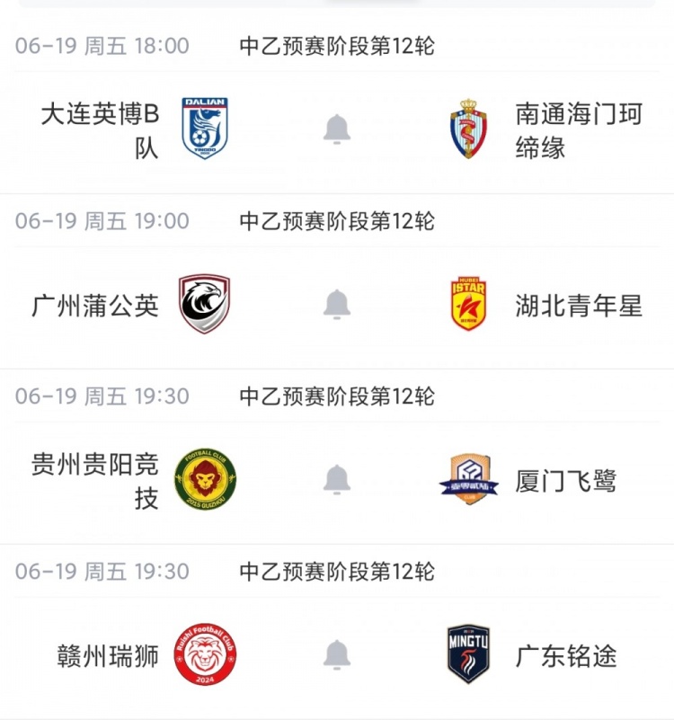 海港B队吞赛季首败 6分优势领跑北区;贵阳竞技三连胜独占南区鳌头 海港B队吞赛季首败 6分优势领跑北区;贵阳竞技三连胜独占南区鳌头
