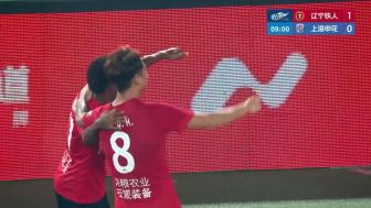 [进球视频] 铁人1-0领先申花！严鼎皓长传助攻，热菲尼奥反越位单刀破门