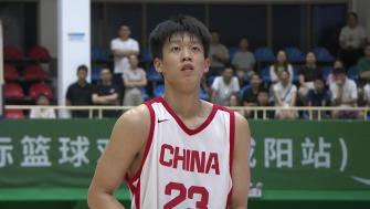 08月02日国青男篮热身赛 中国U18男篮 - 纽纳华丁闪电队 全场录像【全场录像+集锦】